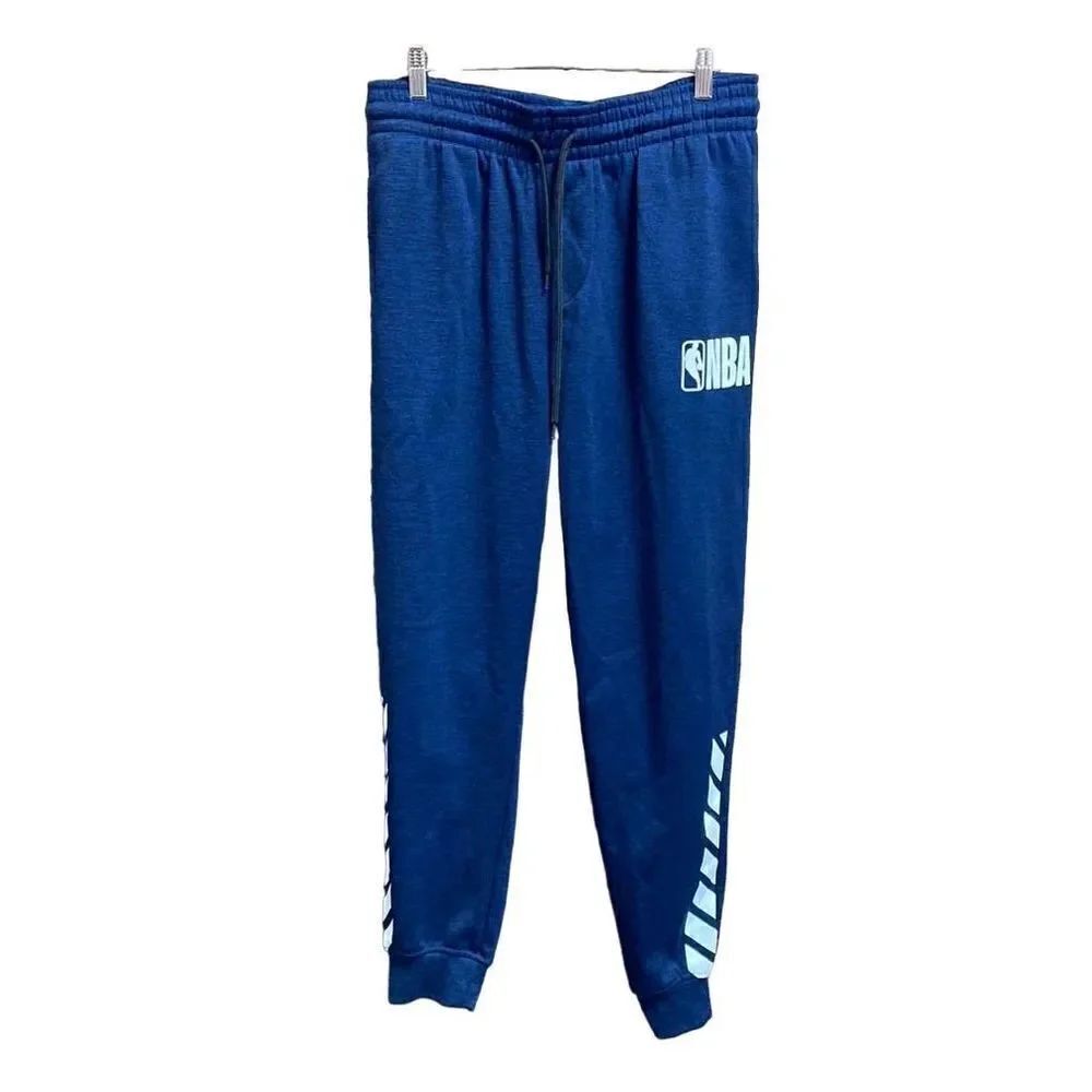 NBA Navy & Black Heather Joggers Size XL